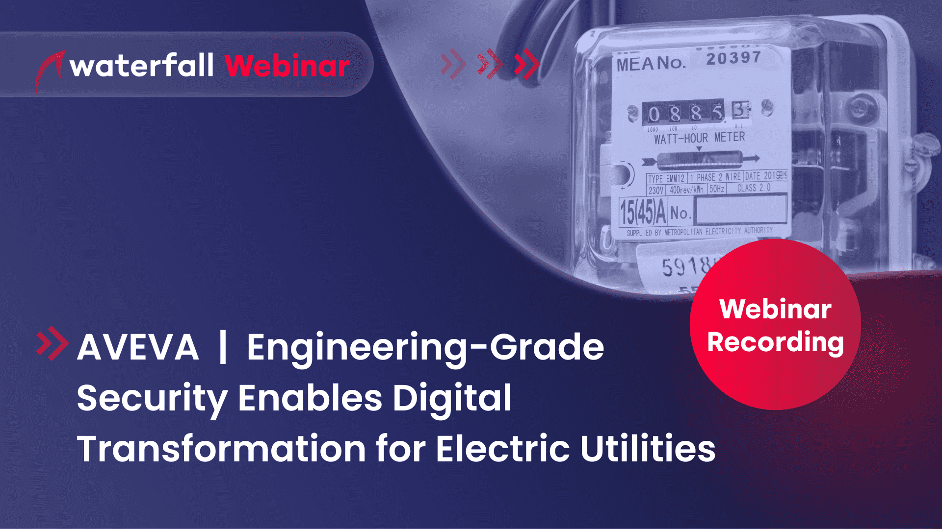 AVEVA | Webinar | Engineering Grade Security for Water Utilities